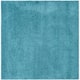 SAFAVIEH Laguna Shag Verdiana Solid Color 2-inch Thick Shag Rug - 6'7" Square - Turquoise