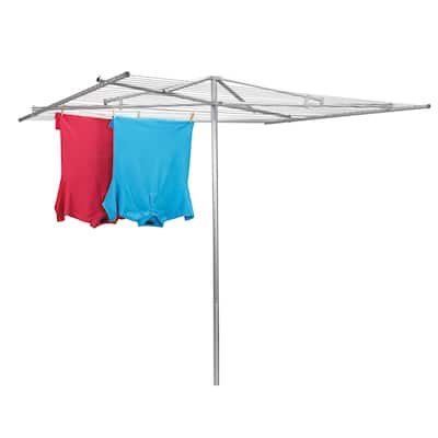 Household Essentials Steel Extra Large Parallel Outdoor Dryer, 210 feet