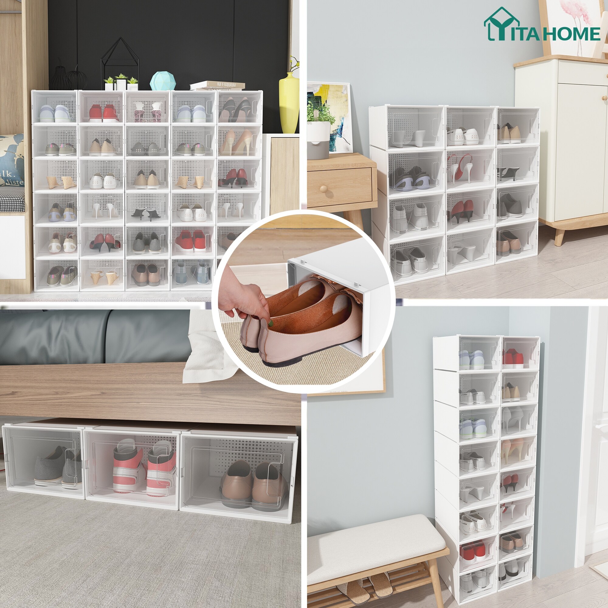 Bed bath and beyond shoe container deals