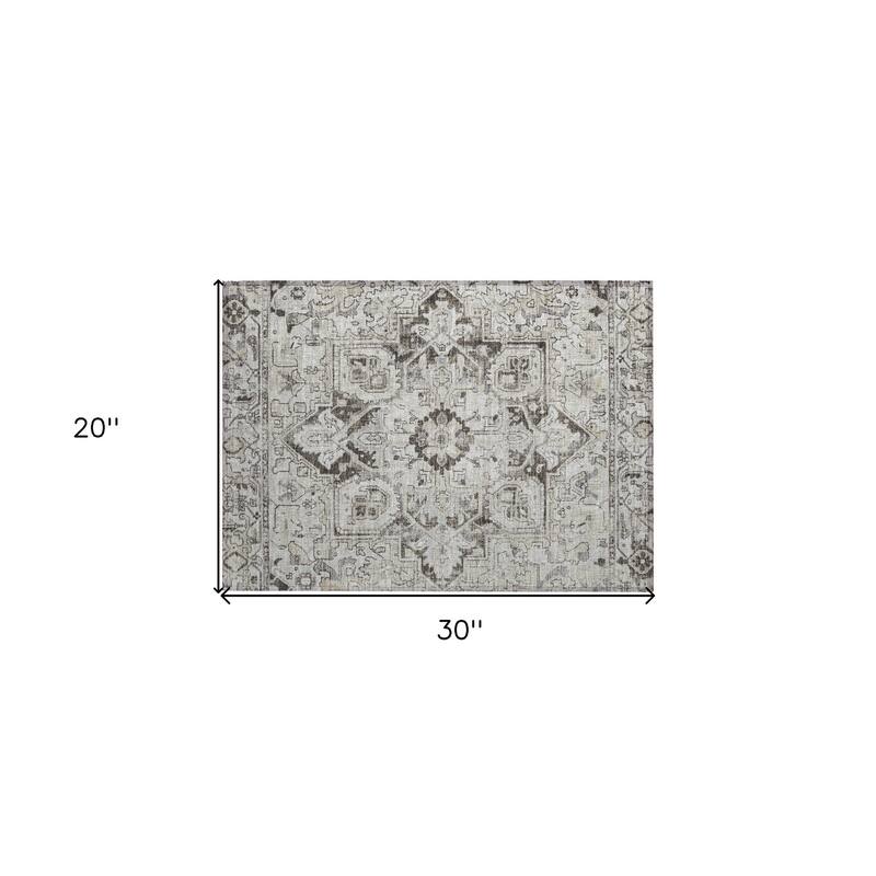 Lavo Oriental Weather Resistant Heritage-Inspired Outdoor Rug