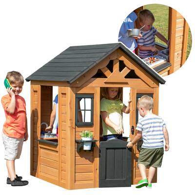 Backyard Discovery Sweetwater Wooden Playhouse