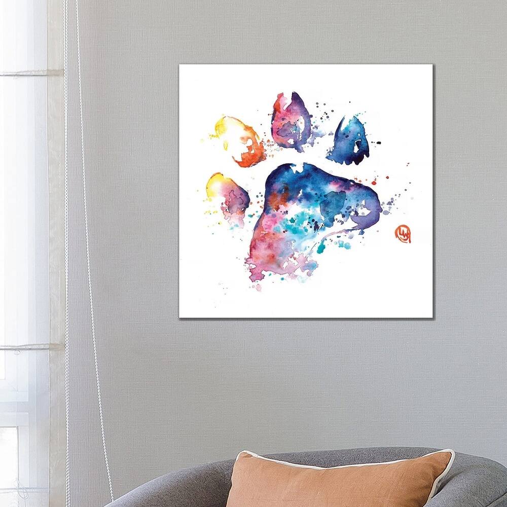 iCanvas "A Paw To Remember" by Lisa Whitehouse Canvas Print