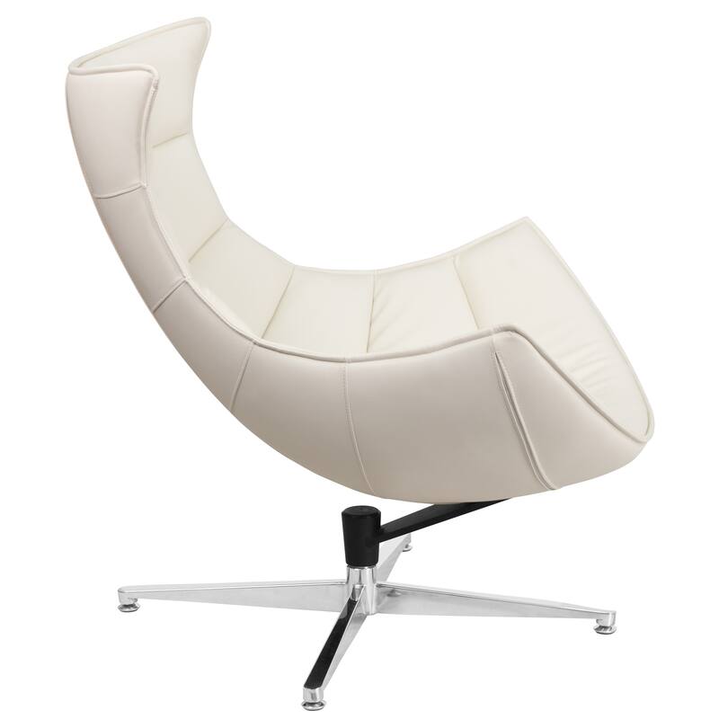 Home Office Swivel Cocoon Chair - Living Room Accent Chair