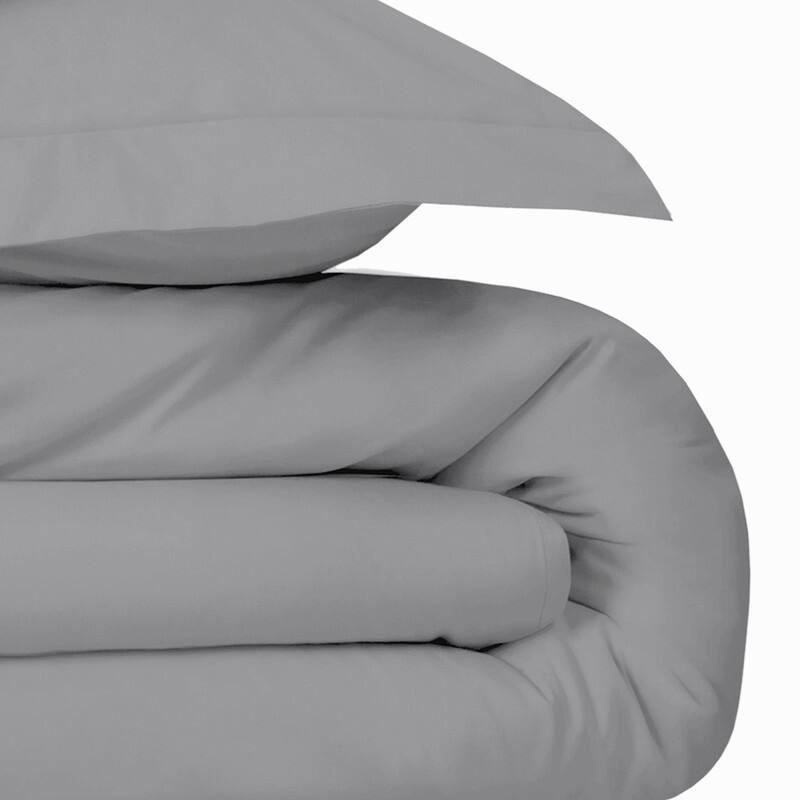 Farm to Home Dreamy Cotton Duvet Set with Button Closure, 2-Piece