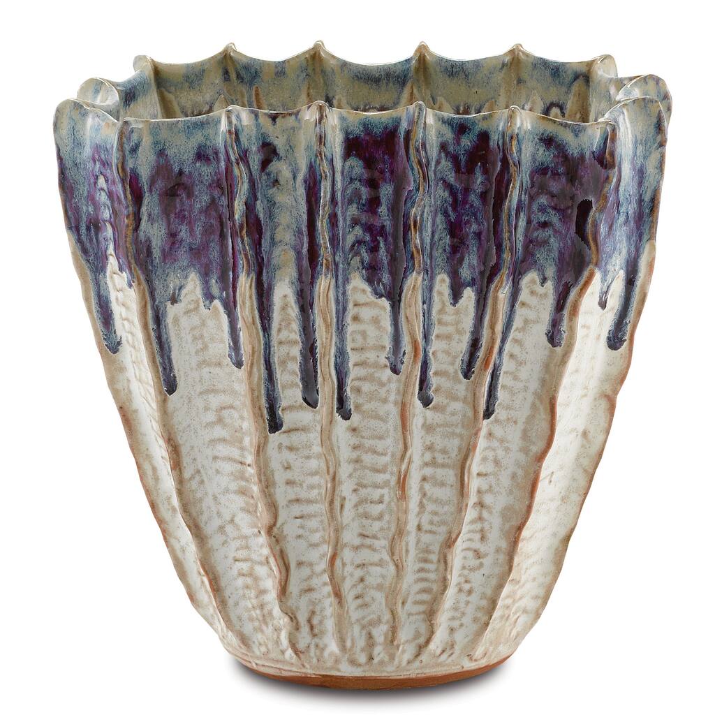 Currey & Company Sea Horizon Medium Vase