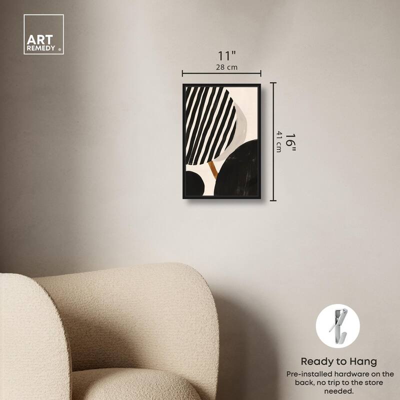 Linear Contempo Canvas by Art Remedy