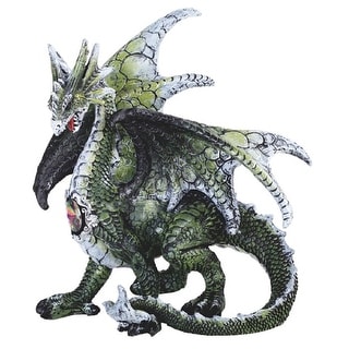 Shop For Q Max 5 5 H Green Dragon Statue Fantasy Decoration Figurine Get Free Delivery On Everything At Overstock Your Online Home Decor Outlet Store Get 5 In Rewards With Club O 32409424