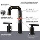 preview thumbnail 23 of 23, WOWOW 8-inch Dual Handle Widespread Bathroom Faucet