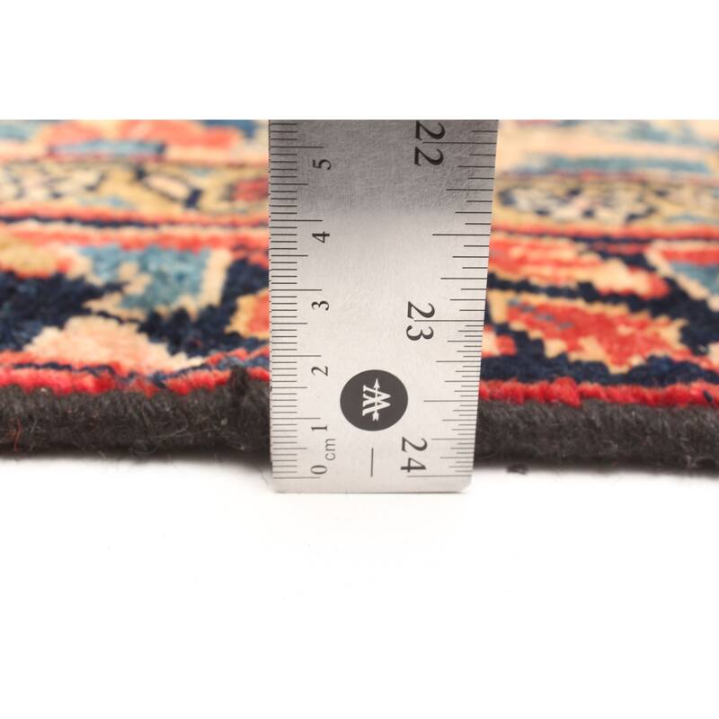 ECARPETGALLERY Hand-knotted Andelz Red Wool Rug - 4'0 x 6'7