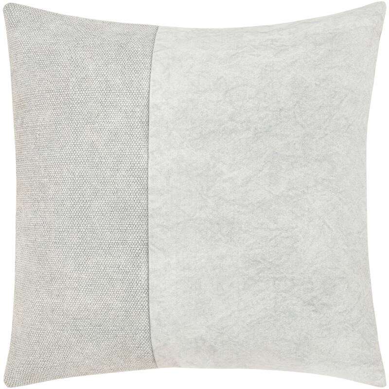 Astone Two-Tone Minimalist Throw Pillow - 20"H x 20"W - Polyester