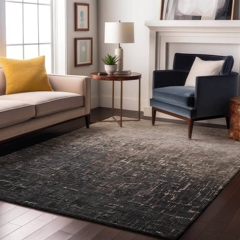 Premium Washable Super Soft Casual Ombre Mayfield Rug - Khaki - 3' x 5'