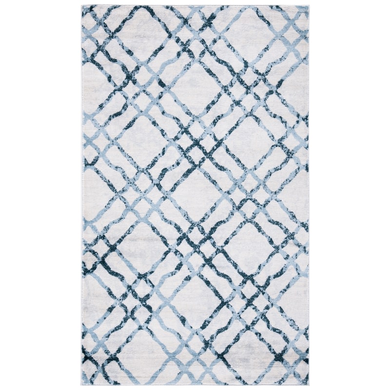 Martha Stewart by SAFAVIEH Saniye Trellis Distressed Rug