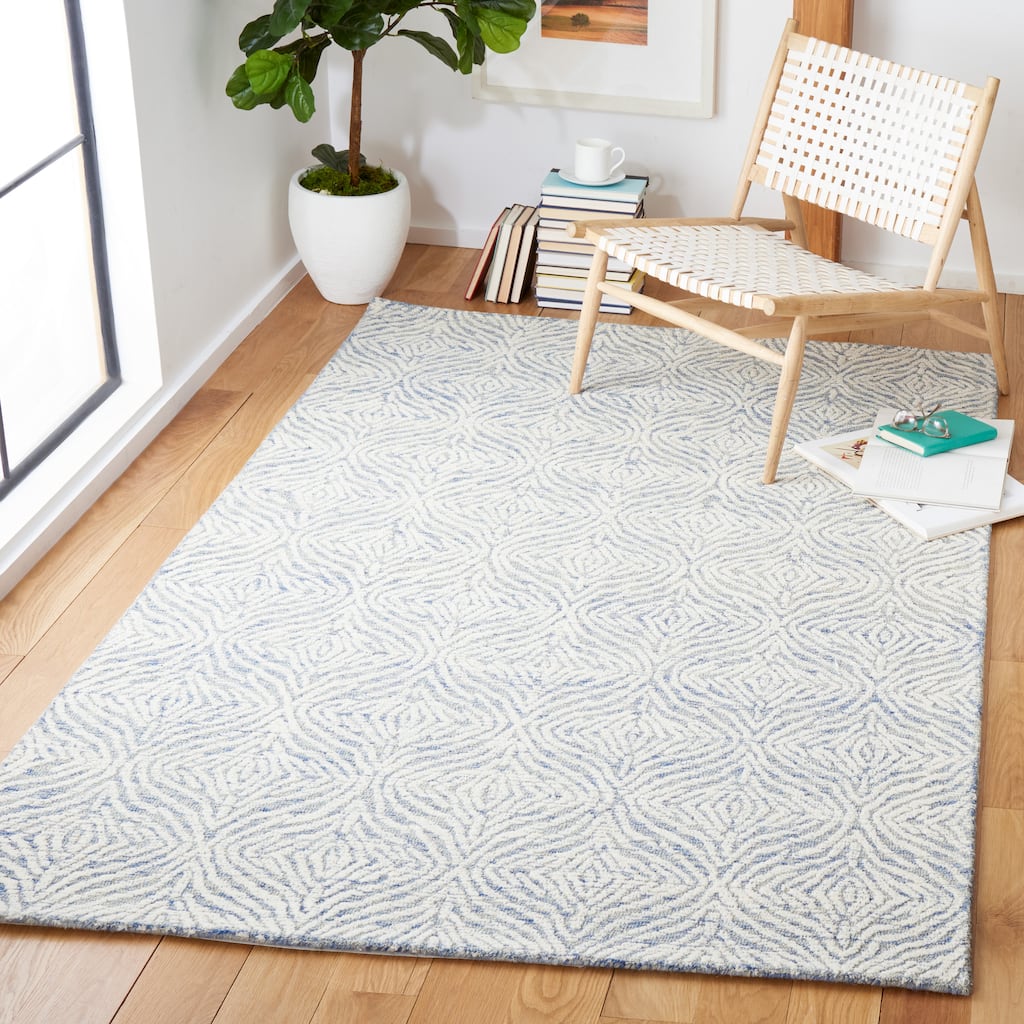 SAFAVIEH, Handmade Metro Friedrun Wool Rug