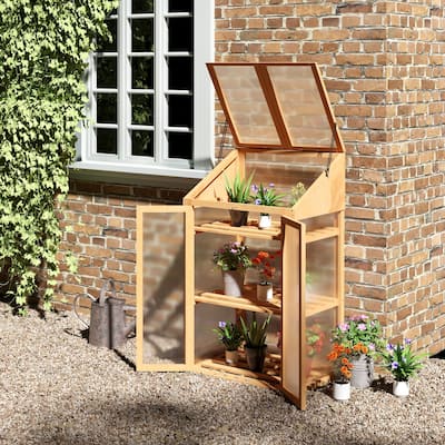 Lean To Green House, Brown