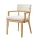 preview thumbnail 18 of 24, Christopher Knight Home - Mid-Century Modern Boucle Upholstered Dining Chair Set with Wood Frame - Set of 2