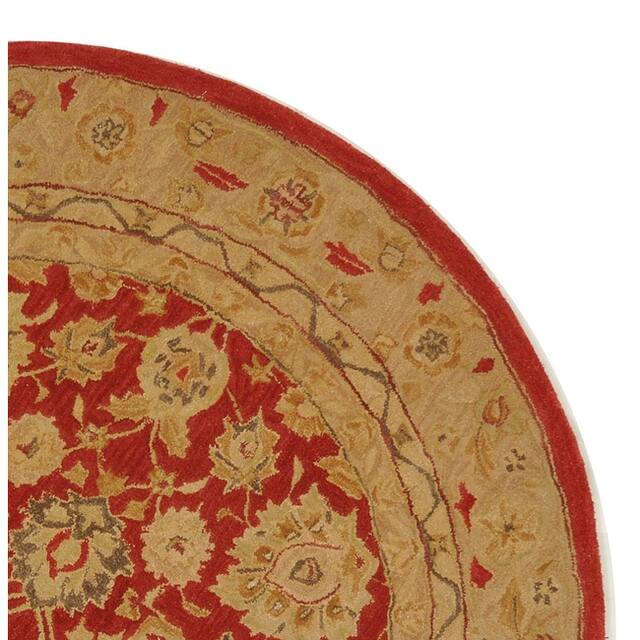 SAFAVIEH Anatolia Angeline Traditional Oriental Hand-spun Wool Rug