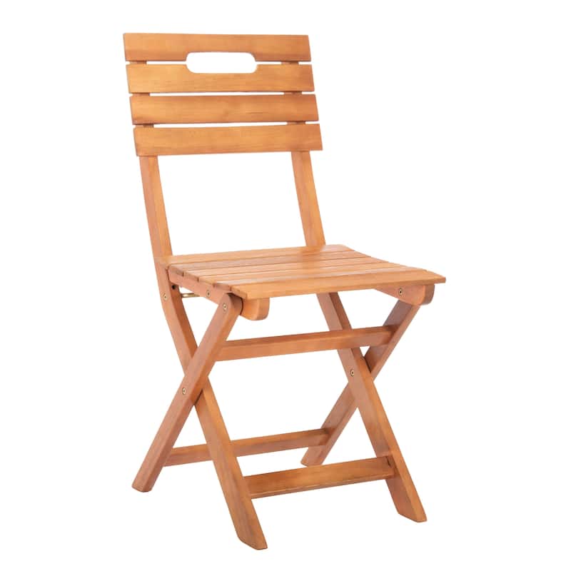 SAFAVIEH Outdoor Alfrin Folding Chairs - 16Wx21Dx34H
