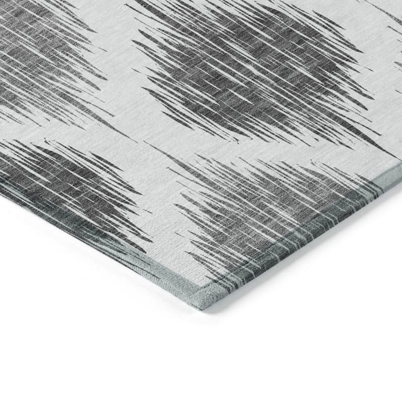 Machine Washable Indoor/ Outdoor Chantille Geo Contemporary Rug