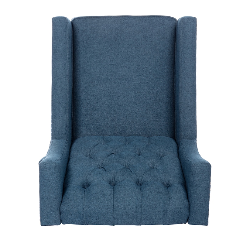 Fabric Wingback Recliner Chair with 3-Position Manual Recline, 220lb Capacity