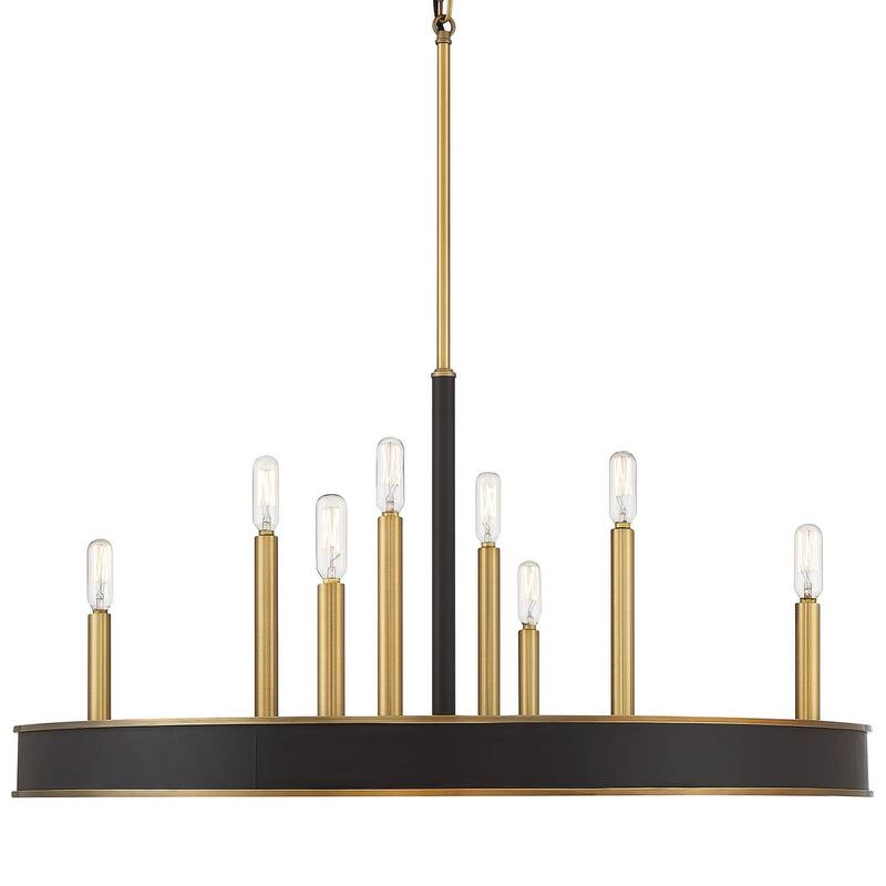 Savoy House 1-1716-8 Chaucer 8 Light 30" Wide Chandelier - Warm Brass