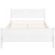 preview thumbnail 68 of 76, Classic Wood Platform Bed with Headboard and Footboard, Solid Wood Bed Frame, Easy to Assemble, No Box Spring Needed