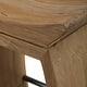 preview thumbnail 4 of 4, Uttermost Connor Modern Wood Counter Stool