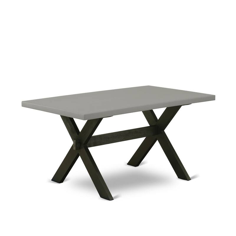 6-Piece Rectangle Natural Oak Finish Solid Wood Top Dining Table with 1-Bench, 4-Chairs with