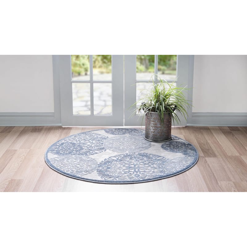 Country & Floral Cadence Collection Area Rug