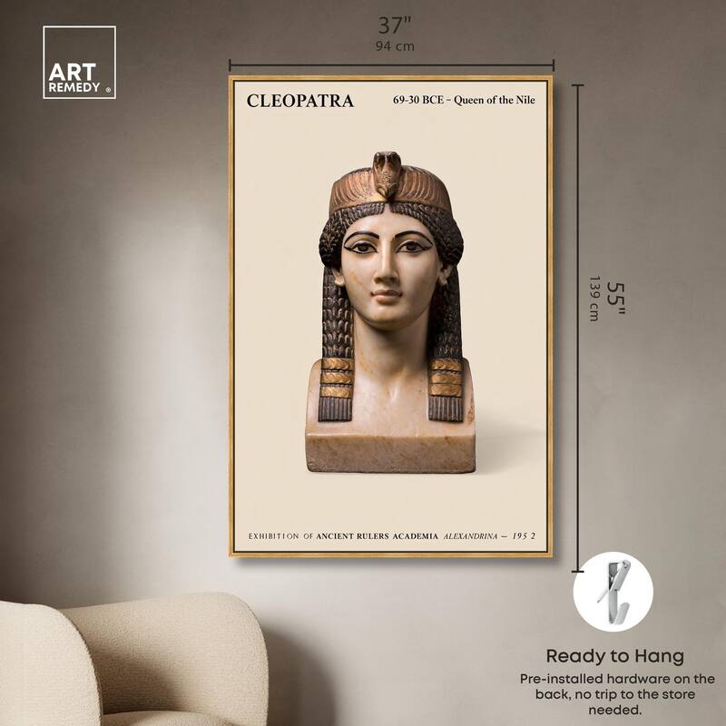 Queen of Egypt Canvas by Art Remedy