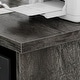 preview thumbnail 13 of 47, L Shaped Desk with File Cabinet and Hutch, Home Office Corner Computer Desk with Drawers and Charge Station