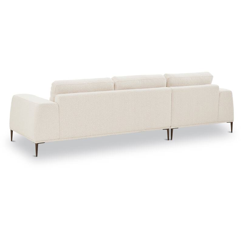 Poly & Bark Rue 113" Fabric Sectional Sofa