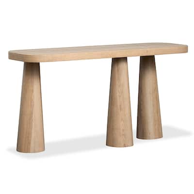 Magnussen Home Lanfer Peanut Rectangular Sofa Table - 54''W x 17''D x 28''H