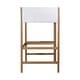 preview thumbnail 16 of 18, Twin Size Rubber Wooden Loft Bed with Desk,Ladder,Safety Guardrails,Teddy Fleece Fabric Headboard/Footboard