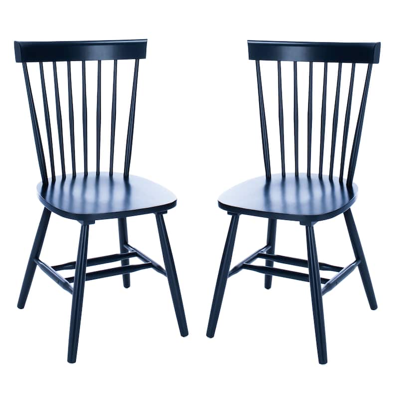 SAFAVIEH Suhair Spindle Farmhouse Dining Chair (Set of 2) - 20.5" x 21" x 36" - 21"W x 21"D x 36"H