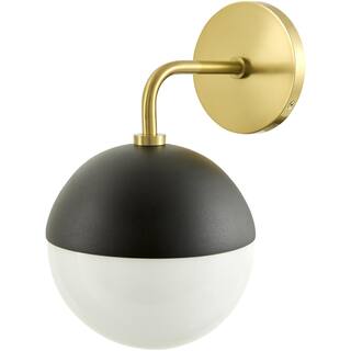 Livabliss Antibodi Modern Wall Sconce - 8"L x 7"W x 11"H