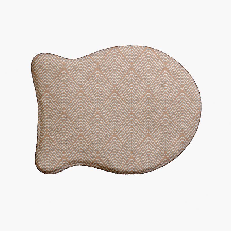 Lifeflor Pet Feeding Mat for Dogs and Cats - Light Brown - 19" x 14"-Fish