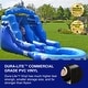 preview thumbnail 2 of 7, HeroKiddo Dolphin Commercial Grade Inflatable Water Slide with Pool for Kids & Adults with Air Blower, Lightweight, Outdoor Fun