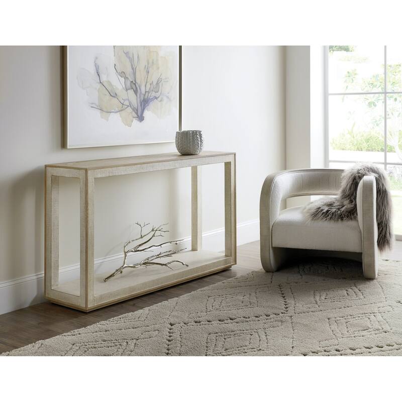 Hooker Furniture Cascade 58" Wide Modern Luxury Entry Hall Console