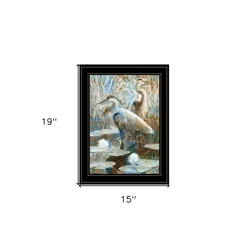 Marsh Herons II 2 Black Framed Print Wall Art Bed Bath & Beyond