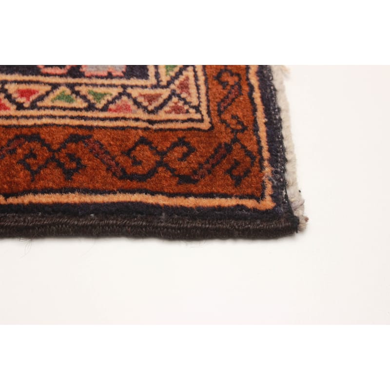Teimani Brown Rug 2'10" x 4'2" - 2'10 x 4'2