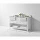 preview thumbnail 32 of 41, Ancerre Designs Hayley 60 in. Bathroom Vanity Set