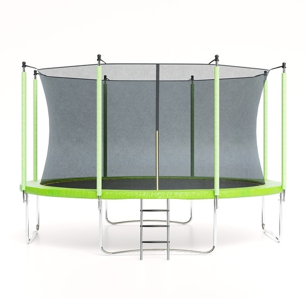 slide 2 of 7, Trampolines with Safty Enclosure Recreational Trampolines