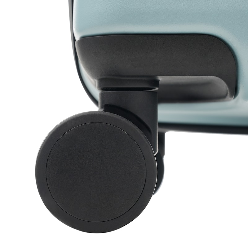 5 Piece ABS Hardside Lightweight Expandable Carry on Suitcase with Spinner Wheels TSA Lock USB Port Cup Holder and Toiletry Bag