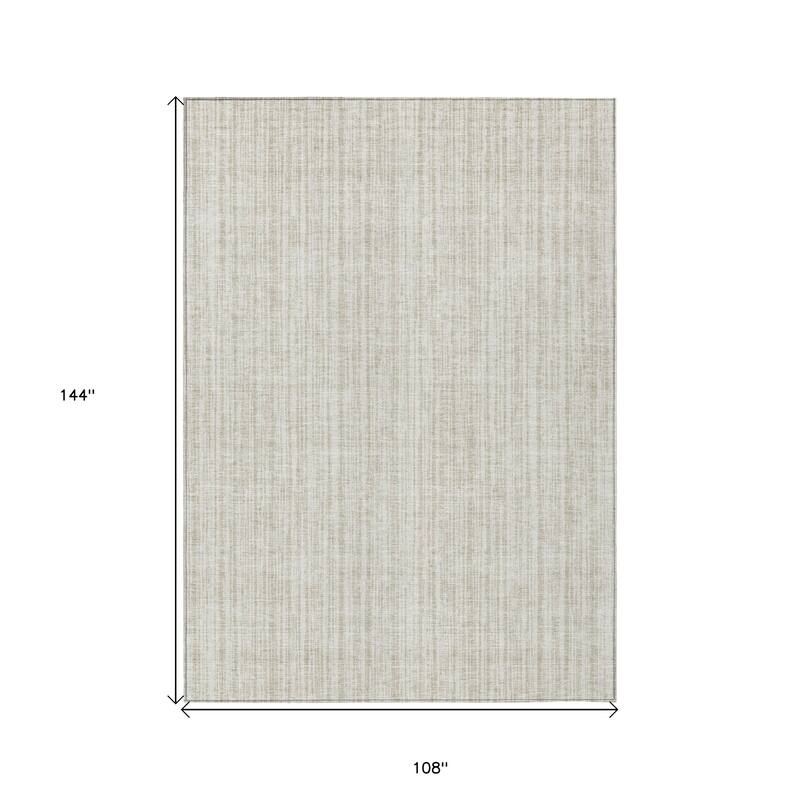 HomeRoots Striped Transitional Rectangle Outdoor Rug