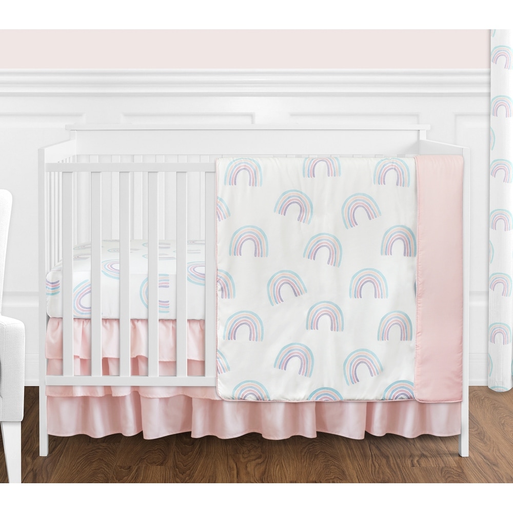 baby girl crib bedding sets with bumper