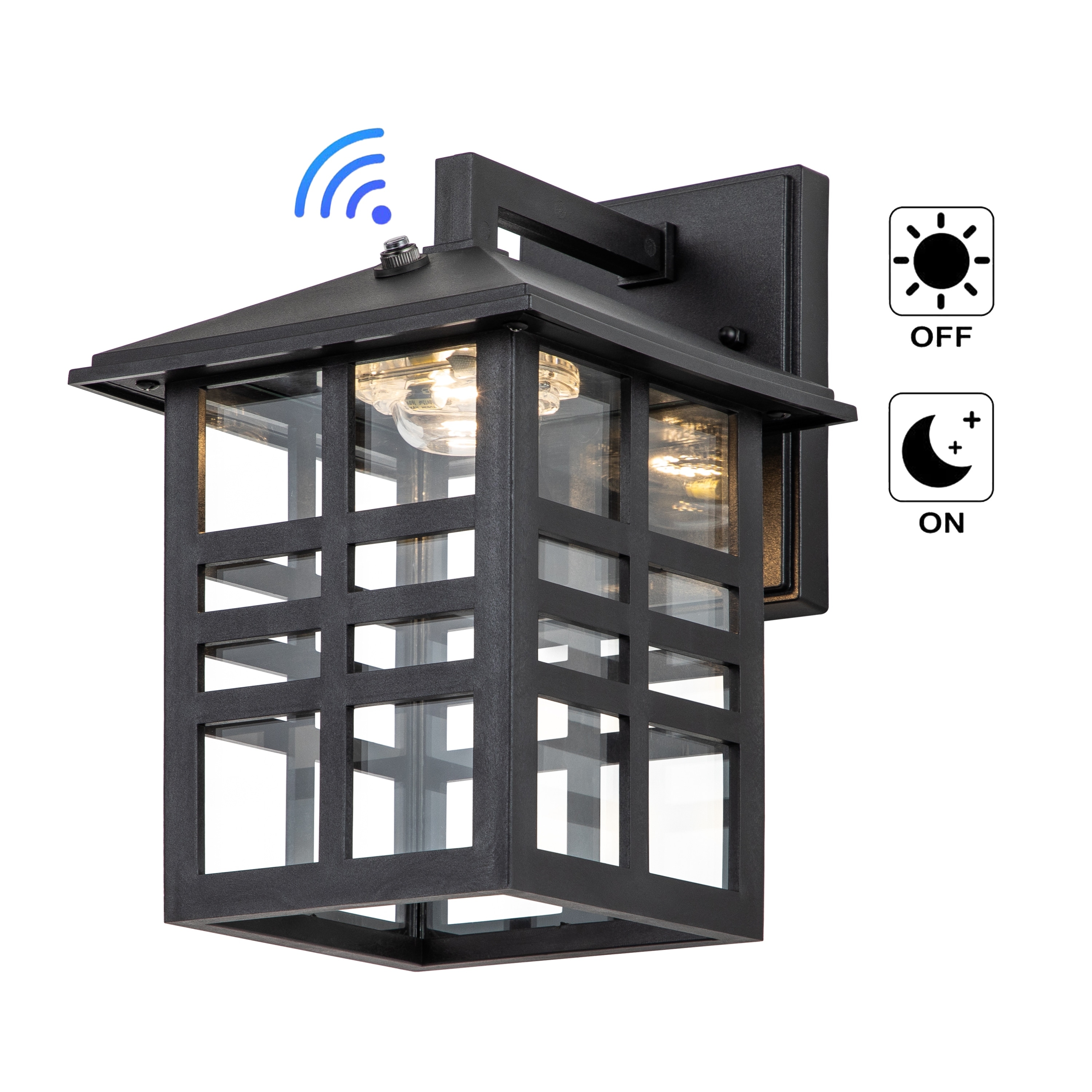 Dusk till dawn wall lights on sale