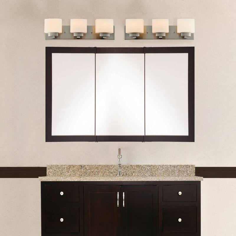 Dove Creek Traditional 3-Light Indoor Dimmable Bathroom Vanity Light