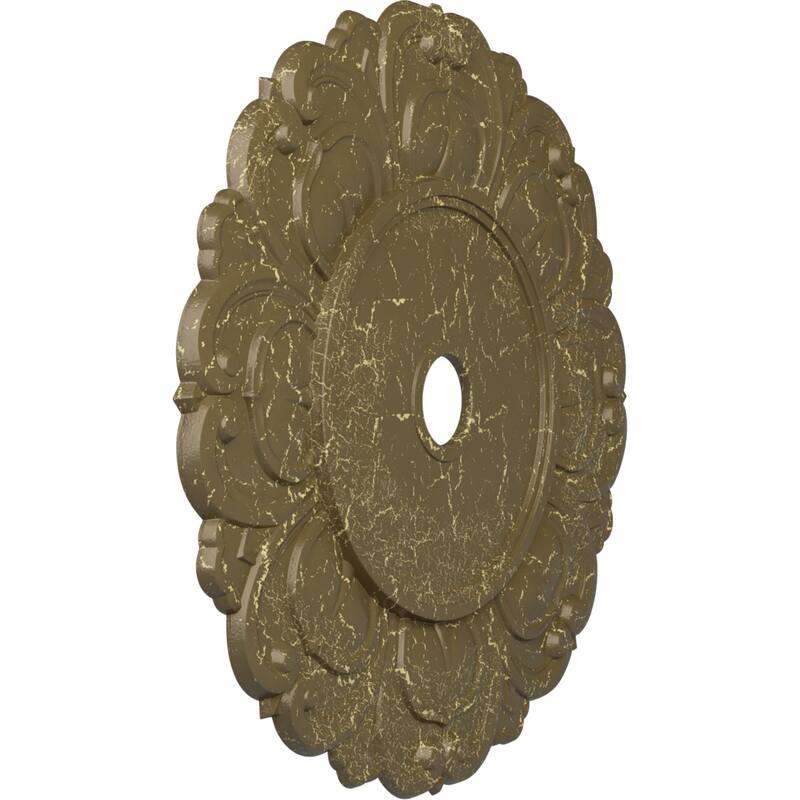 32 1/4"OD x 3 5/8"ID x 1 1/8"P Angel Ceiling Medallion
