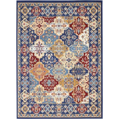 Rosot Power Loomed Area Rug By HomeRoots - 4' x 6'