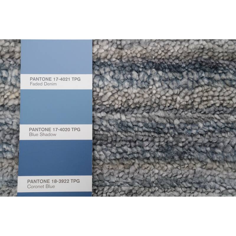 Hand Knotted Oriental Viscose Silk Carpet Tribal Animal Pictorial Greys & Charcoal Gabbeh Runner Rug - 11' 7'' X 4' 0''